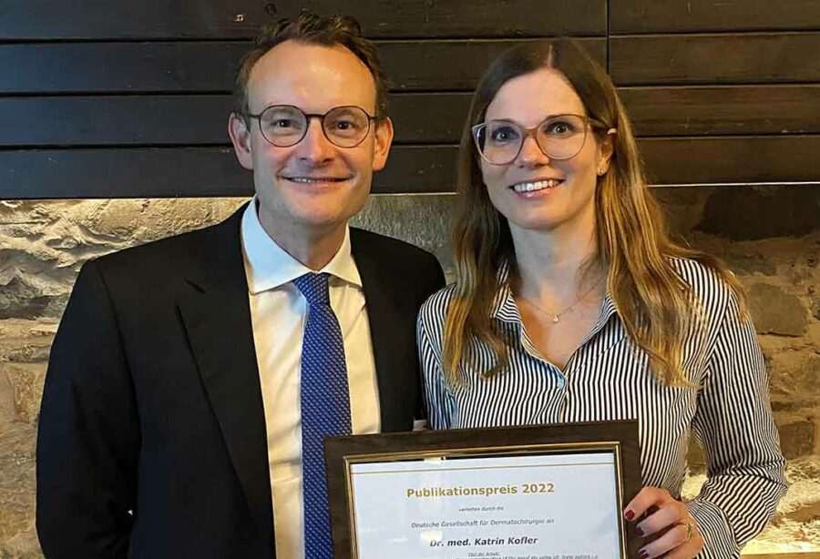 Dr. Katrin Kofler gewinnt den Publikationspreis der DGDC