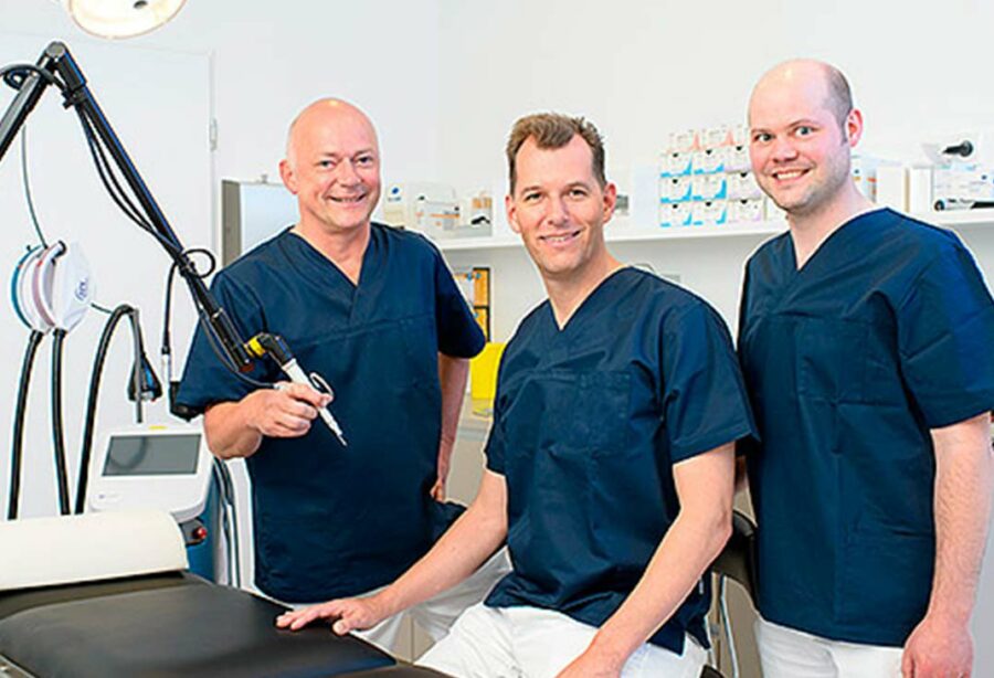 Das Ärzteteam der ÜBAG Hautzentren Oldenburger Land
