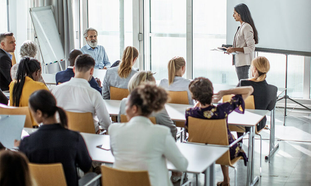 Eine Szene bei der CORIUS DERM Conference