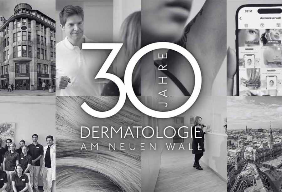 30-jähriges Jubiläum MVZ Dermatologie am Neuen Wall in Hamburg