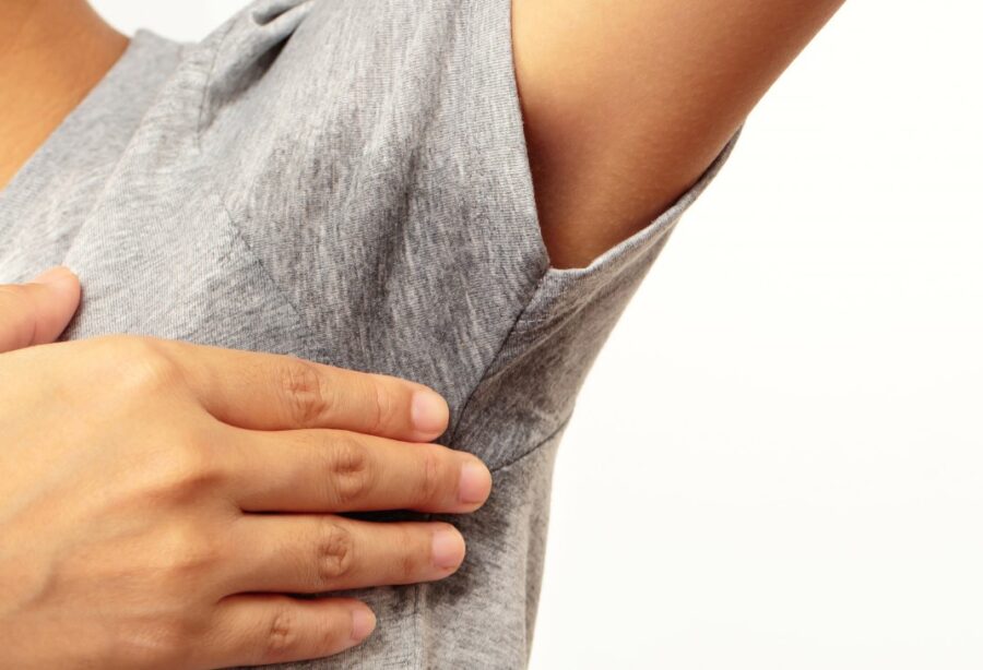 Starkes Schwitzen ohne Anstrengung