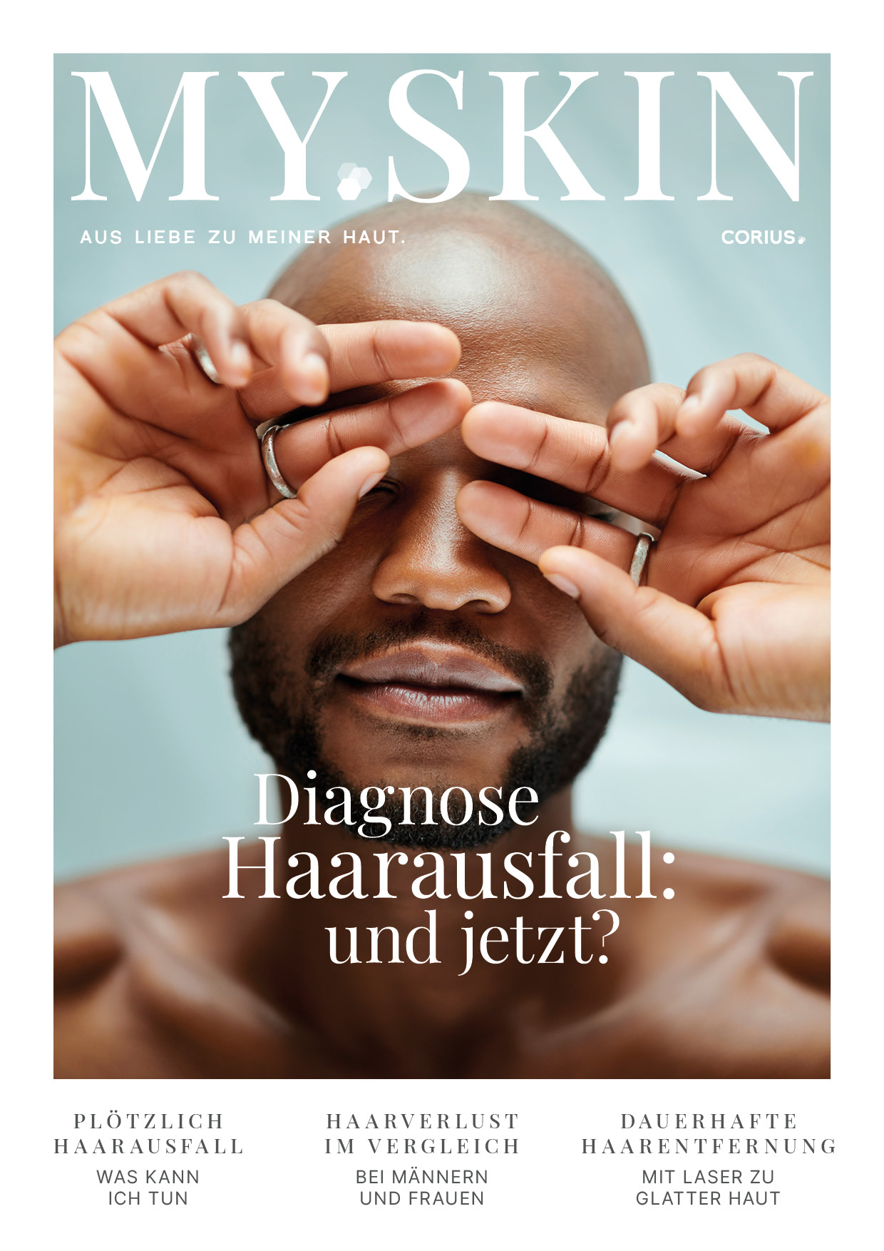 Cover des Gesundheitsmagazins MY.SKIN Ausgabe 4 (Herbst 2024)