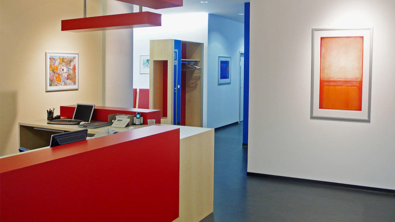 Zentrum für Dermatologie, Allergologie und Dermatopathologie Darmstadt MVZ - Empfangsbereich