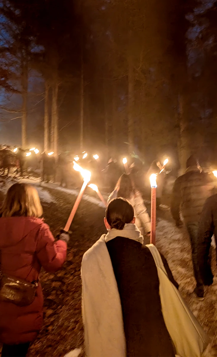 Fackelwanderung in Garmisch-Patenkirchen