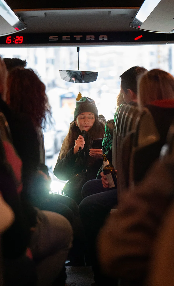 Autofahrt in Richtung Garmisch-Patenkirchen