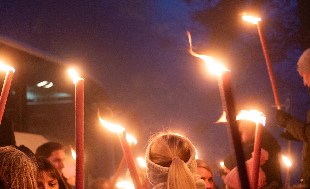 Fackelwanderung in Garmisch-Patenkirchen