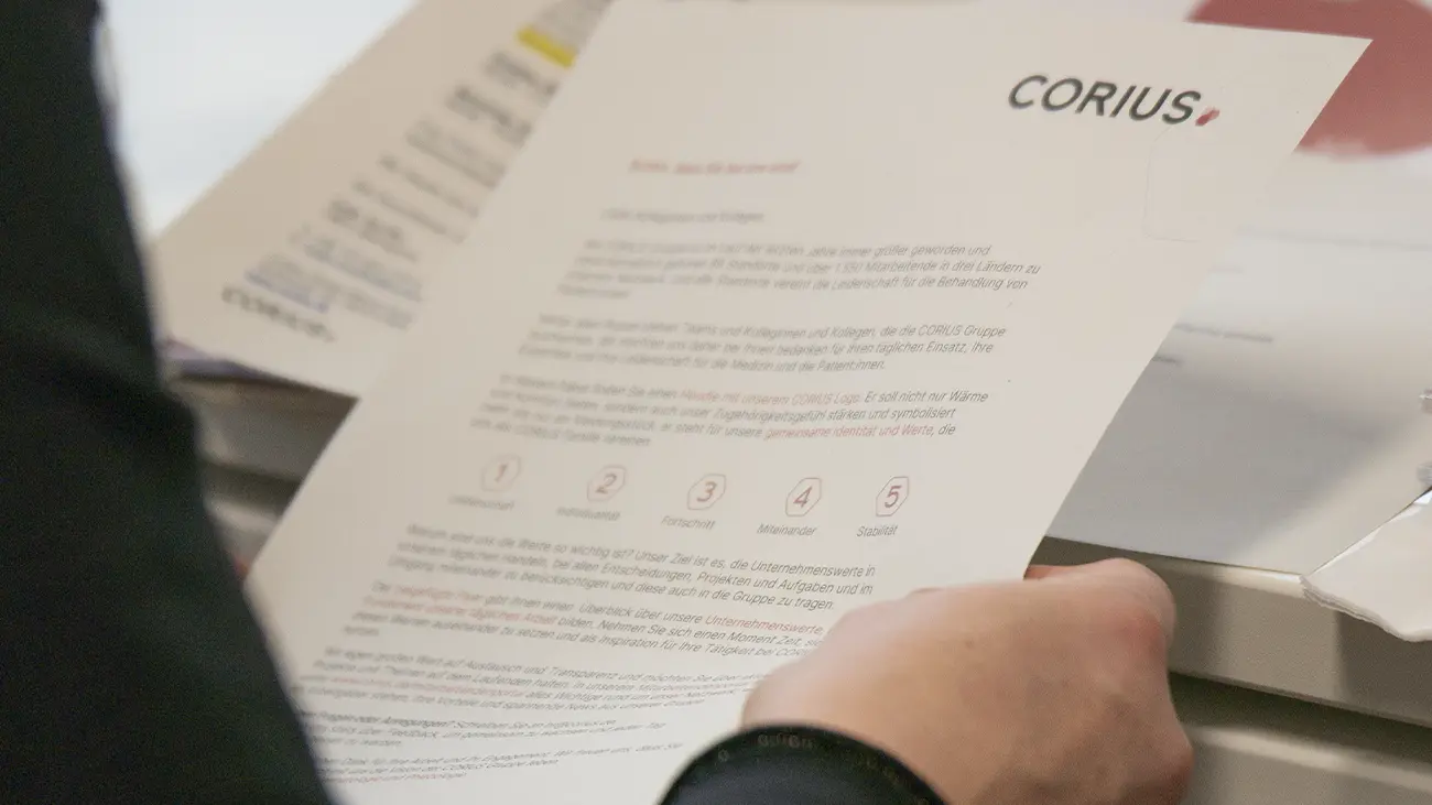 Workshop-Unterlagen und Informationsmaterial des CORIUS Führungskräfte-Workshops 2026