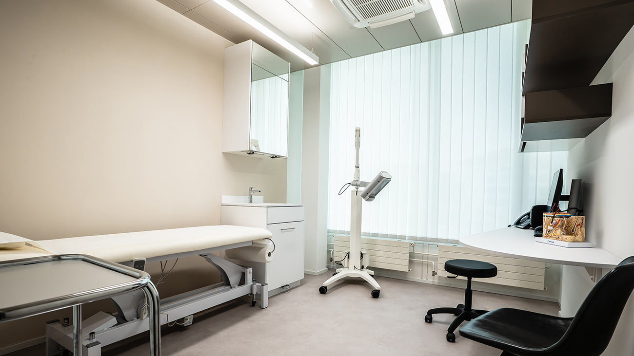 Die neuen Praxisräumlichkeiten von Derma Limmattal in Schlieren, Schweiz