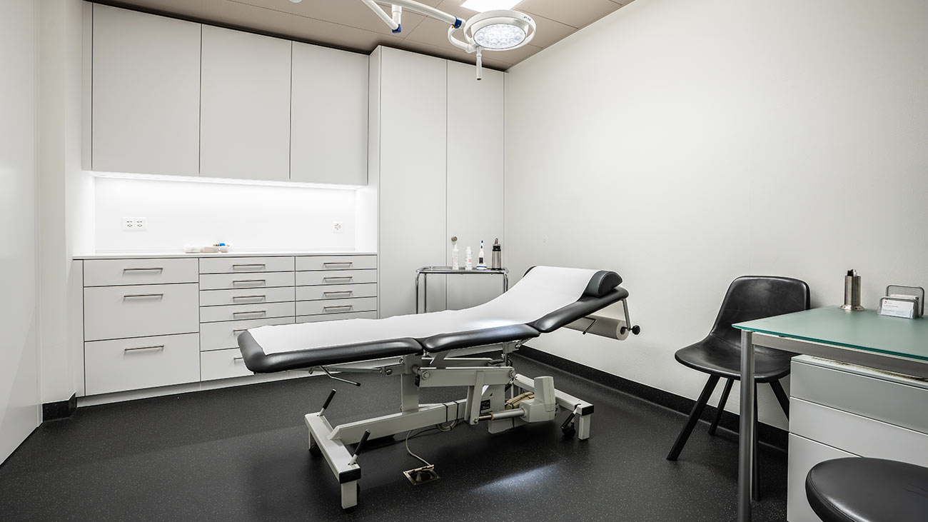 Die neuen Praxisräumlichkeiten von Derma Limmattal in Schlieren, Schweiz