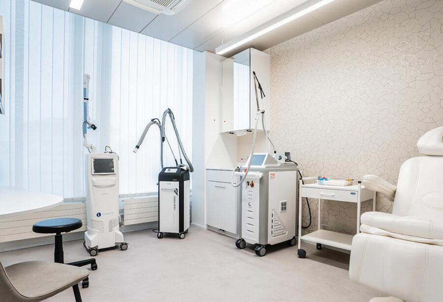 Die neuen Praxisräumlichkeiten von Derma Limmattal in Schlieren, Schweiz